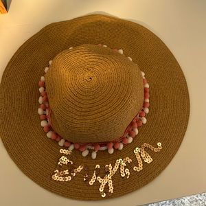 Personalized baby sun hat